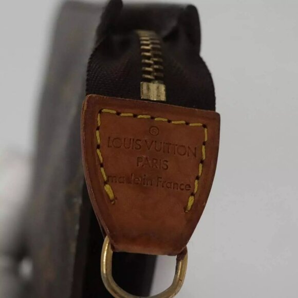 LOUIS VUITTON Monogram Bucket PM Accessory Pouch LV Auth am7500 - Picture 11 of 16